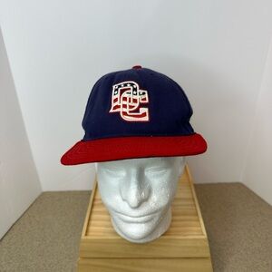 Navy and Red Baseball Cap, DC, New Era, 7 1/4